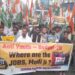 Pradesh Youth Congress organizes a protest rally
