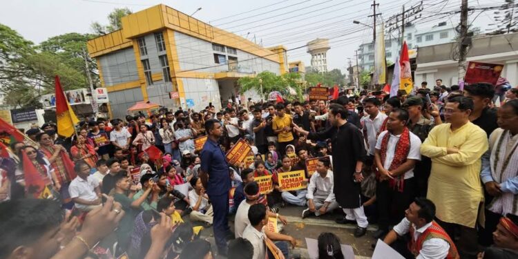 TIPRA Motha Supremo Pradyot Kishore Deb Barma Advocates for Roman Script for Kokborok