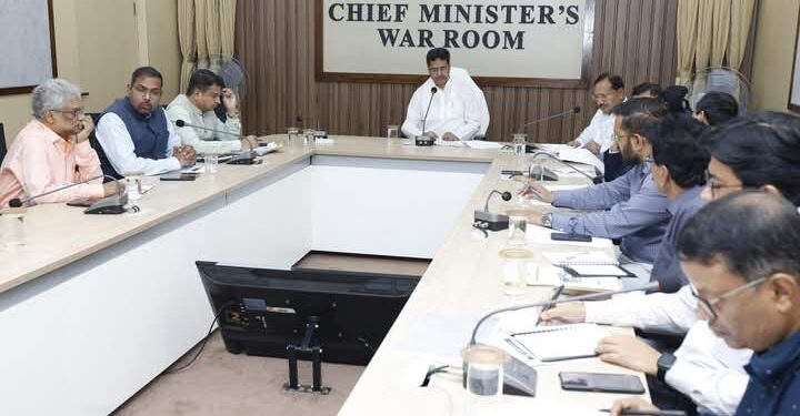 Chief Minister chaired a review meeting