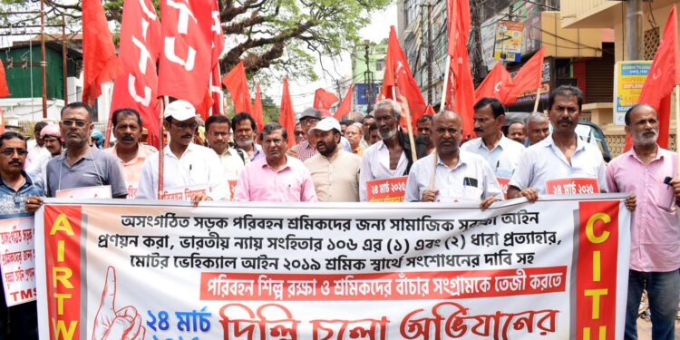 CITU schedule Lok Sabha Drive on March 24 to Demand Social Security for Transport Workers