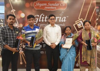Shyam Sundar Co. Jewelers celebrates the mega draw prize distribution ceremony of the Glitaria Festival