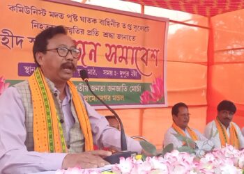 History of Congress and Communists will be erased from Tripura’s soil: Bidyut Debbarma