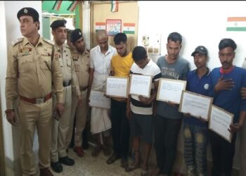 East Agartala Police detains eight drug peddlers