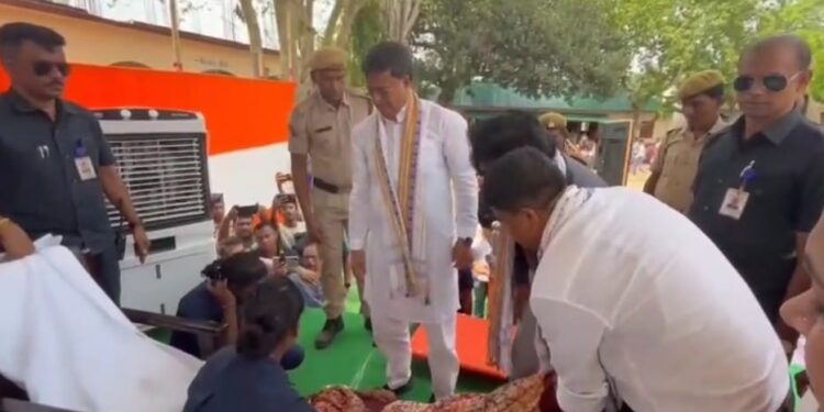 Tripura CM Dr. Manik Saha Extends Medical Aid During School Inauguration, Launches Green Initiatives