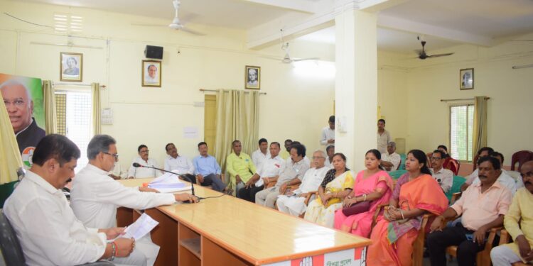 Tripura Congress to Launch Year-Long Mass Contact Drive Centered on ‘Save Constitution’ Campaign