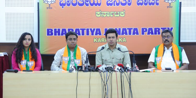 Tejaswi Surya Criticizes Congress Government for Insufficient Compensation to Terror Victims’ Families