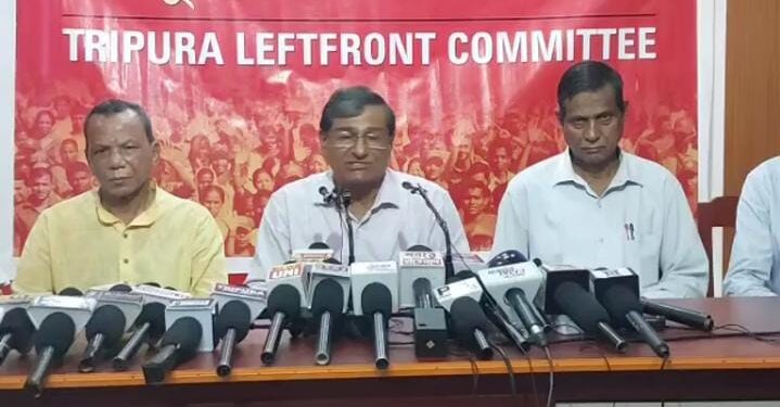Left Front Delegation Alleges Rising Anarchy and Governance Failures in Tripura