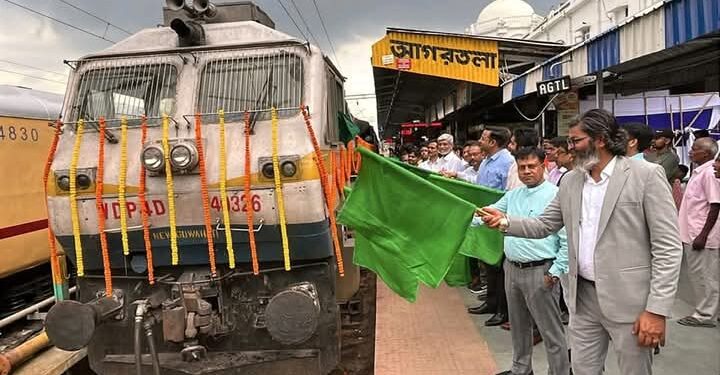 Parcel Cargo Express Begins Its Journey from Agartala