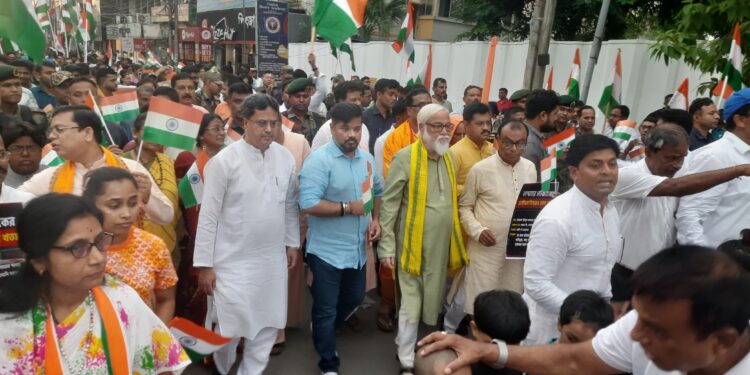 Tiranga Rally in Agartala Honours Indian Army, Celebrates Operation Sindoor