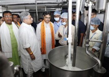 Animal Husbandry Key to Rural Growth, Says Tripura CM at Dairy Plant Inauguration