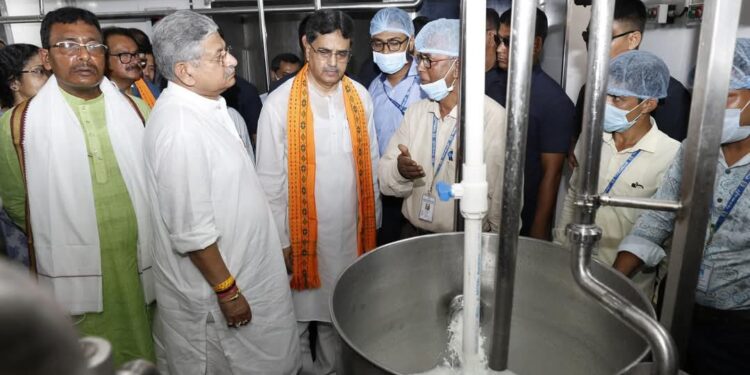 Animal Husbandry Key to Rural Growth, Says Tripura CM at Dairy Plant Inauguration