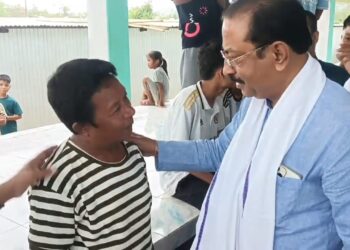 MP Rajib Bhattacharjee Reviews Bru Rehabilitation Progress in Tripura