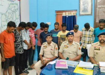 13 Arrested in Agartala as Police Crack Down on Bike Theft and Drug Abuse