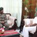 GOC 57 Mountain Division Calls on Tripura Governor at Raj Bhavan