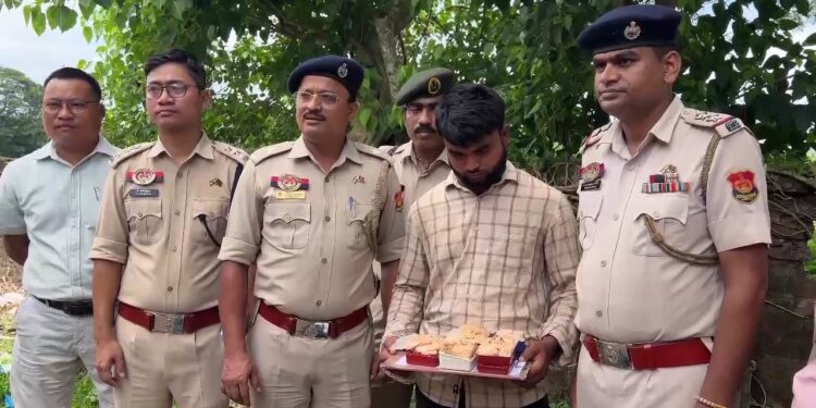 Youth Arrested with 55 Grams of Heroin at Dharmanagar Railway Station