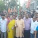 BJP Holds Protest in Agartala Demanding Arrest of Congress Leader Sahajahan Islam