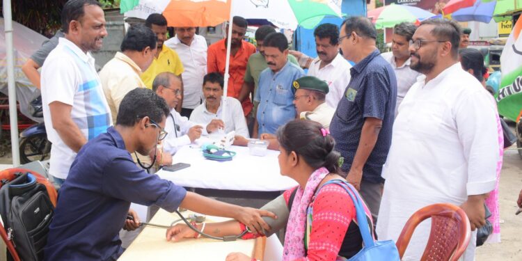 Youth Congress Marks Rahul Gandhi’s Birthday with Free Health Camp in Agartala