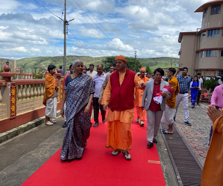 Union Minister Nirmala Sitharaman Concludes Meghalaya Visit, Inaugurates Projects Worth ₹1,087 Crore