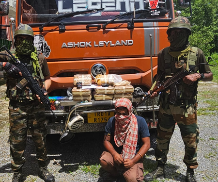 Tripura: Assam Rifles Seize Meth Tablets Worth ₹14 Crore in Khowai, One Held