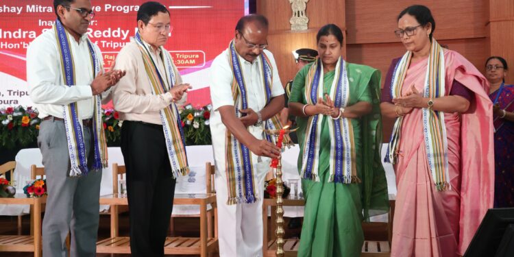 Governor Indra Sena Reddy Nallu Launches Raj Bhavan Portal, E-Books and TB-Mukt Bharat Campaign in Agartala
