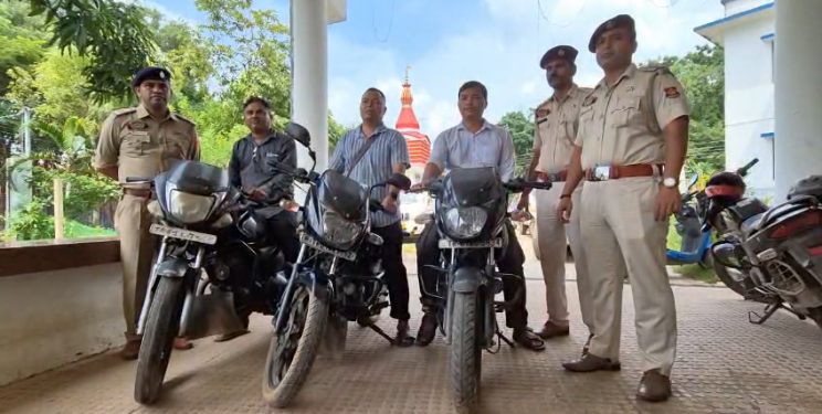 NCC Police Recover Stolen Motorcycles, Mobile Phones, and Gold Chain in Ongoing Theft Investigation