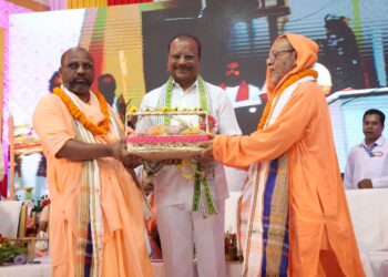 Tripura Governor Attends 5-Day Spiritual Conference at Sree Jagannath Jew Temple