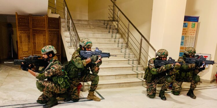 Multi-Agency Counter-Terror Drill Held at Agartala Secretariat