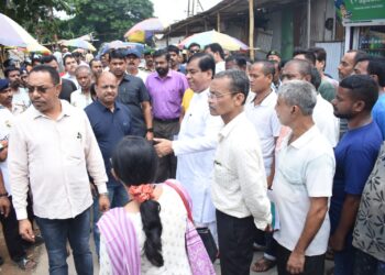 AMC Mayor Launches Fresh Push for Order, Infrastructure at Lake Chowmuhani Bazaar