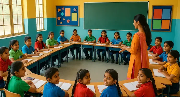 Goodbye Backbenchers: Indian Schools Rethink Classroom Seating for Inclusion