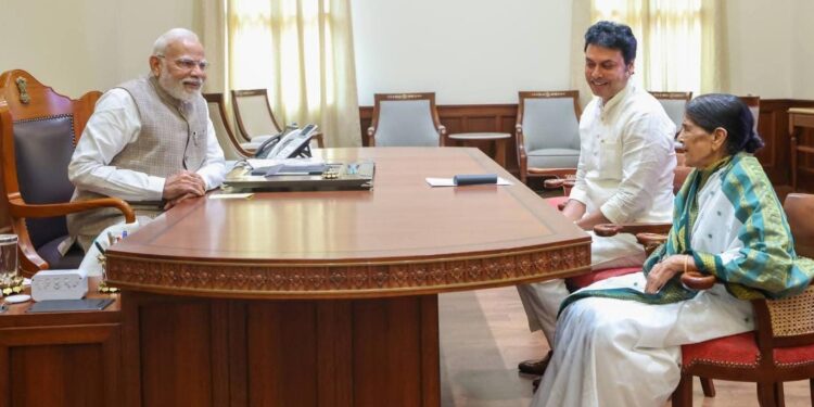 Biplab Kumar Deb Meets PM Modi in Delhi, Calls It a Memorable and Proud Moment