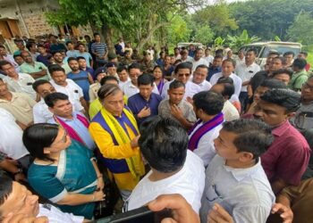 BJP Janajati Leaders Visit Asharambari After Violence During PM’s ‘Mann Ki Baat’ Broadcast