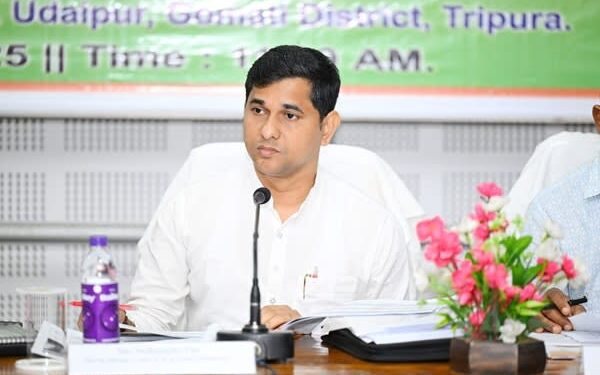 Minister Chairs Key Review Meeting in Gomati to Boost Delivery of Welfare Schemes