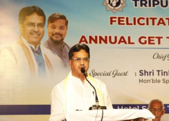 CM Manik Saha Announces New Cricket Stadium at Sabroom, Vows Support for State Academy