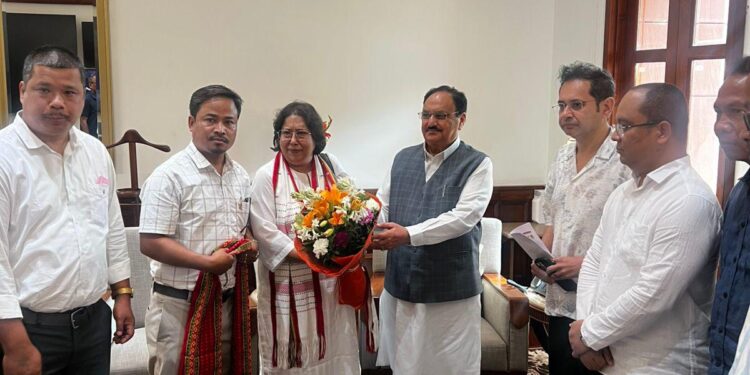 TIPRA Motha Leaders Meet JP Nadda, Seek Implementation of SIR and TIPRASA Accord