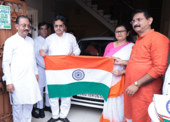 Tripura CM Joins ‘Har Ghar Tiranga’ Drive, Urges Citizens to Celebrate Spirit of Independence
