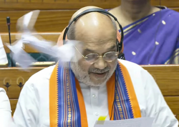 LS uproar: Oppn MPs hurl bills at Amit Shah; BJP terms it attack