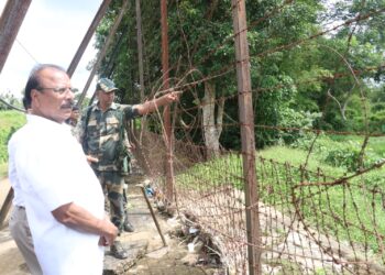 Governor Indra Sena Reddy Nallu Visits Border Villages and Eklavya Model Residential School in South Tripura