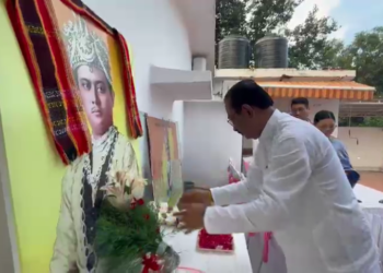 MP Rajib Bhattacharjee Paid Tributes in New Delhi on Birth Anniversary of Maharaja Bir Bikram Kishore Manikya Bahadur