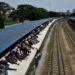 Rabindra University Students Block Railway in Protest Over Delayed Permanent Campus
