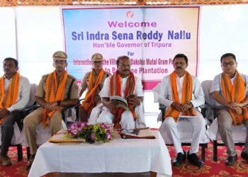 Tripura Governor Visits Border Villages, Promises Support for Farmers and Betel Leaf Growers