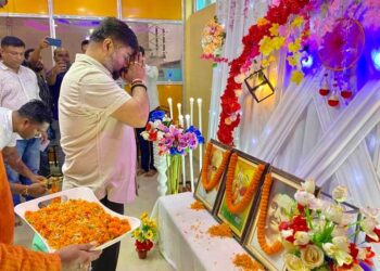 Minister Sushanta Chowdhury Joins Villagers to Tune into 125th Episode of ‘Mann Ki Baat’