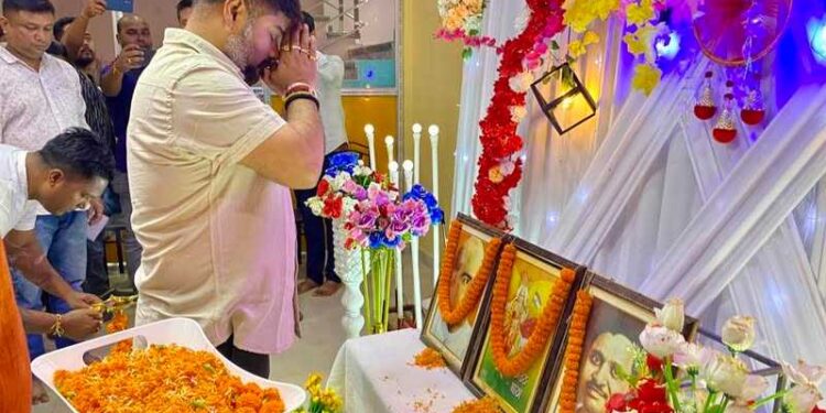 Minister Sushanta Chowdhury Joins Villagers to Tune into 125th Episode of ‘Mann Ki Baat’