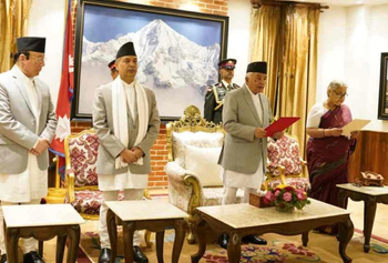 Nepal President calls for cooperation, polls scheduled in March