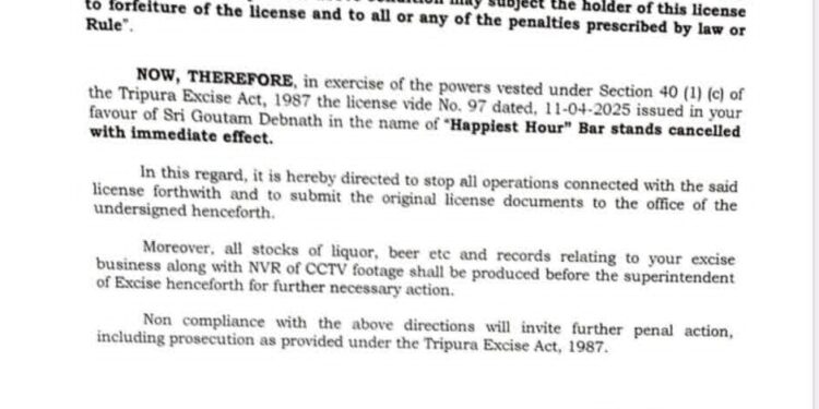 Licence of controversial ‘Happiest Hour’ bar cancelled
