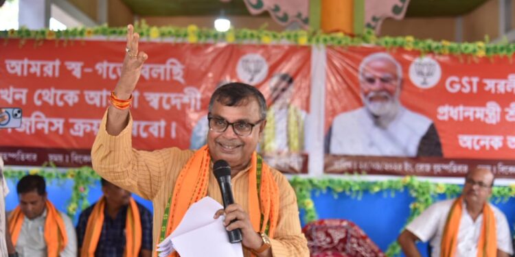 Minister Ratan Lal Nath Highlights GST Simplification, Urges Citizens to Support Swadeshi Products