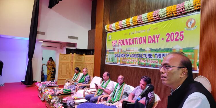 19th Foundation Day celebrated at College of Agriculture, Tripura