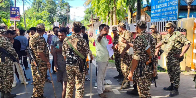 Tender Row Sparks Day-Long Tension in Kailashahar