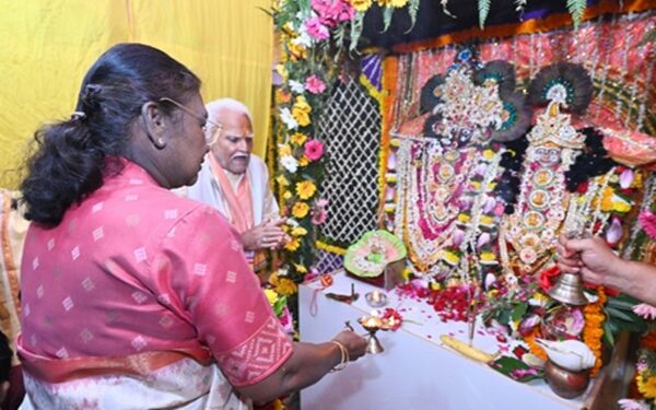 President Murmu prays at prominent Mathura, Vrindavan shrines