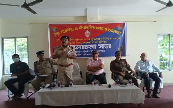 West Agartala Police plan peaceful Durga Puja celebrations