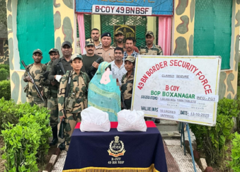 BSF-NCB Seize Meth Worth ₹16 Crore in Tripura; Woman Arrested